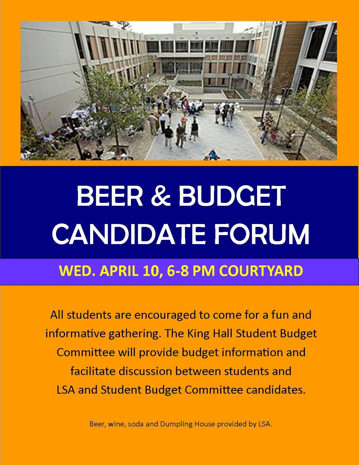 Beer and Budget Forum