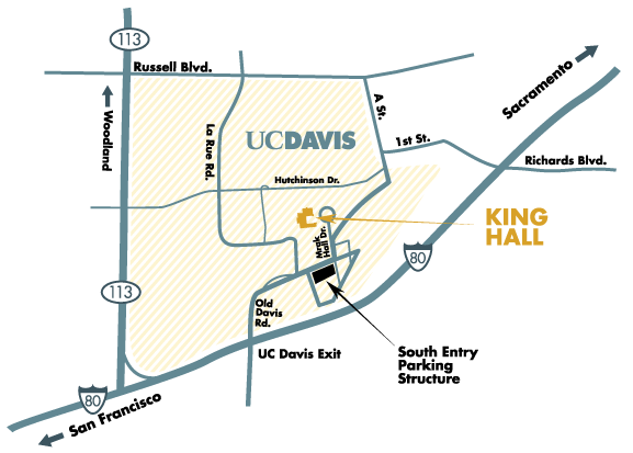 map to davis